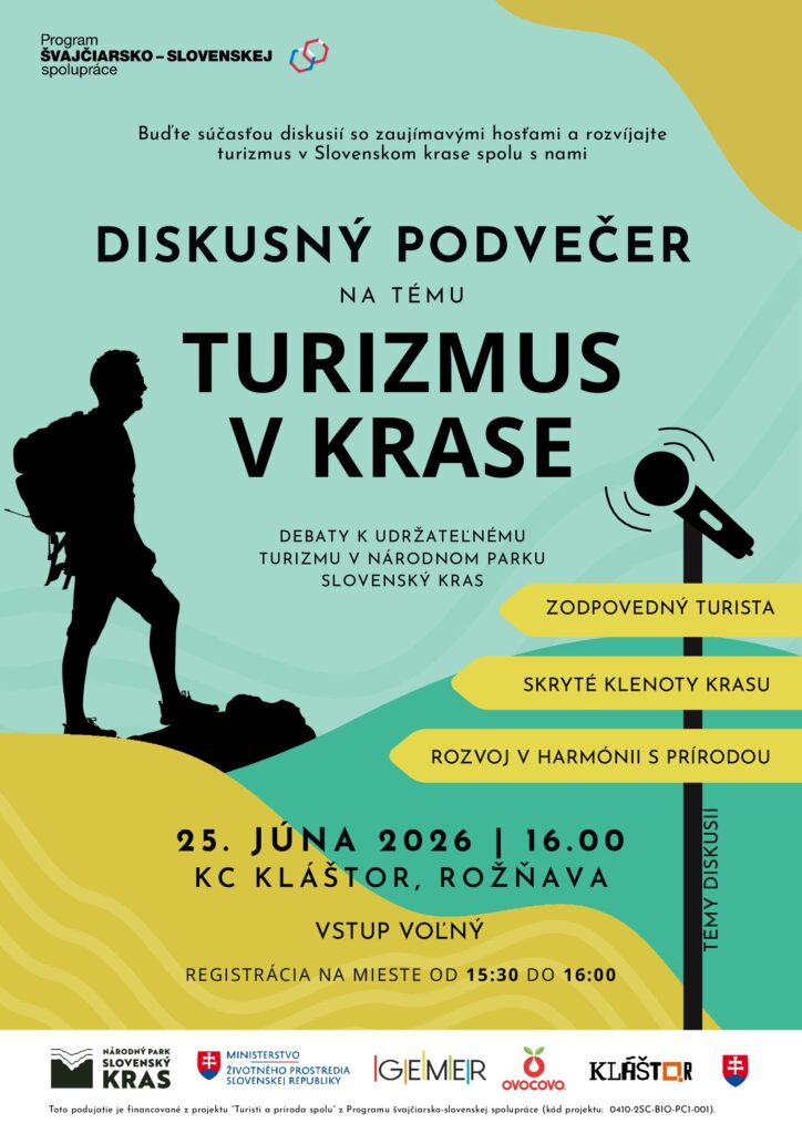 Turizmus v Krase – príďte s nami diskutovať o budúcnosti cestovného ruchu v Slovenskom krase